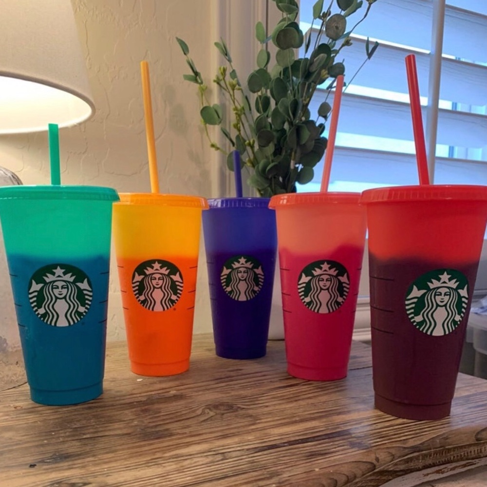 Starbucks color changing cups limited edition